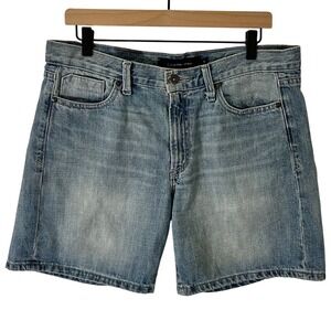 Vintage 90s‎ Y2K Calvin Klein Denim Shorts Size 10 Mid Rise Medium Wash